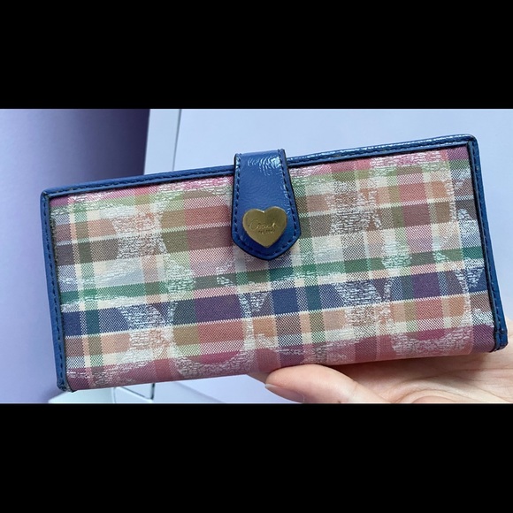 Coach heart colorful wallet - Picture 4 of 8
